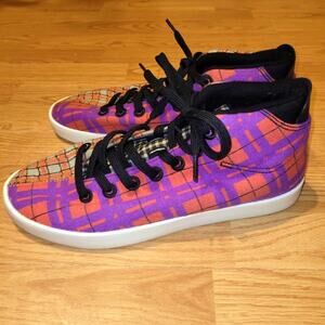 Allbirds Mens Wool Piper Mids In Split Tartan Plaid Tennis Shoes High Tops Sz 11